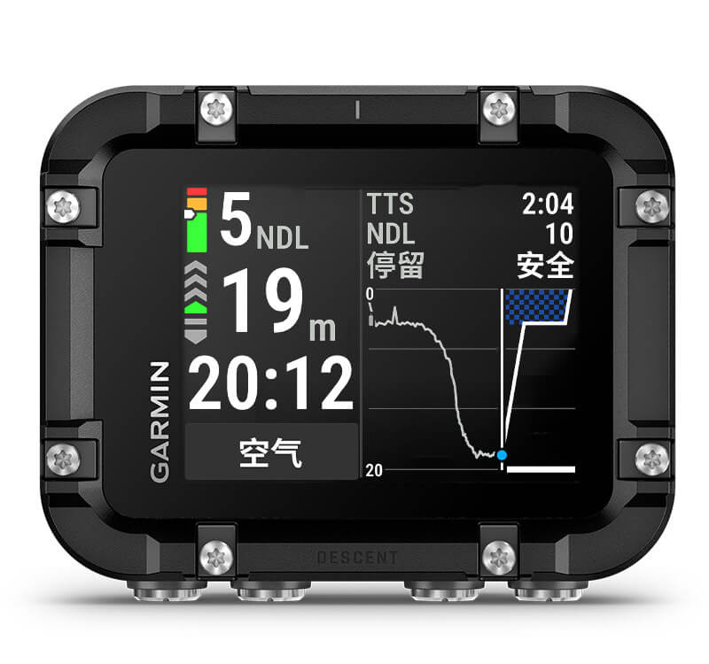 Garmin Descent X30 全彩专业潜水电脑